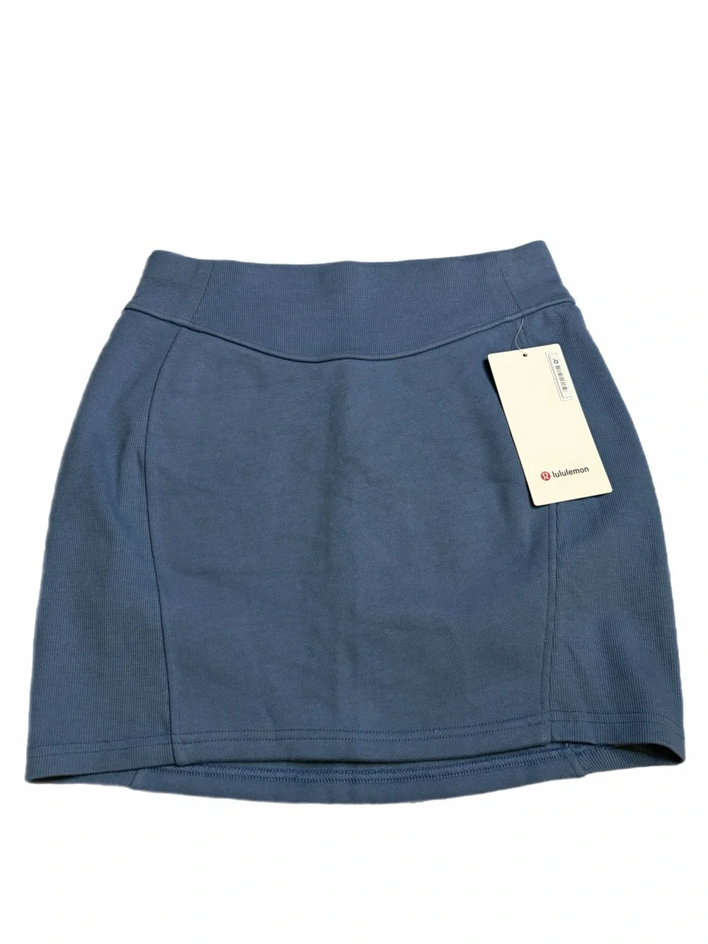NWT Lululemon Scuba High-Rise Mini Skirt (Oasis Blue) Size Medium